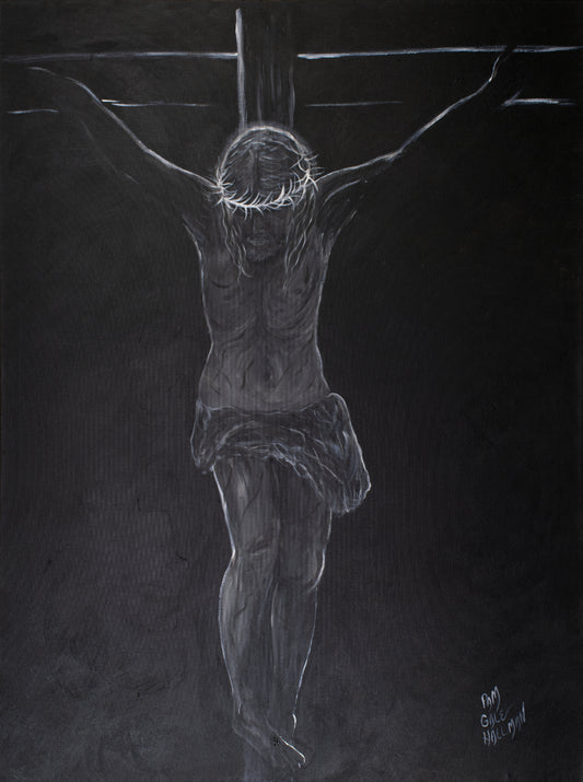 "Black and White Crucifixion"