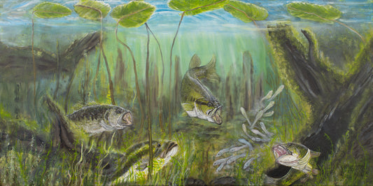 "Beneath the Lily Pads