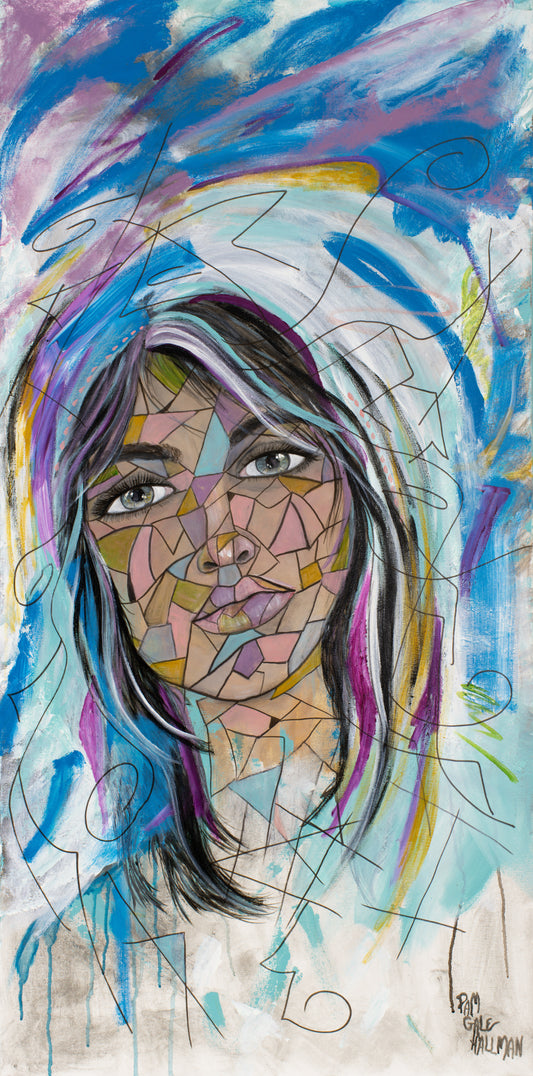 "Mosaic - Mary With Child"