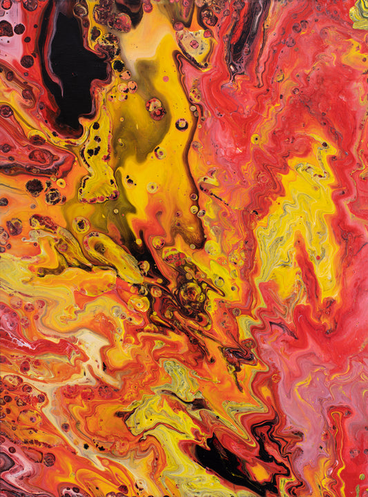 "Poured Acrylic #9"