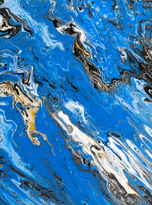 "Poured Acrylic #11"