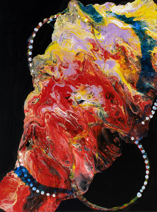 "Poured Acrylic #18"