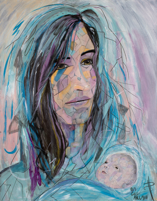 "Mosaic - Mary With Christ"